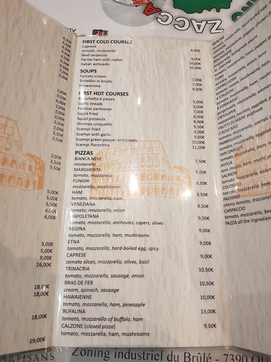 Menu - Il Colosseo photo 10