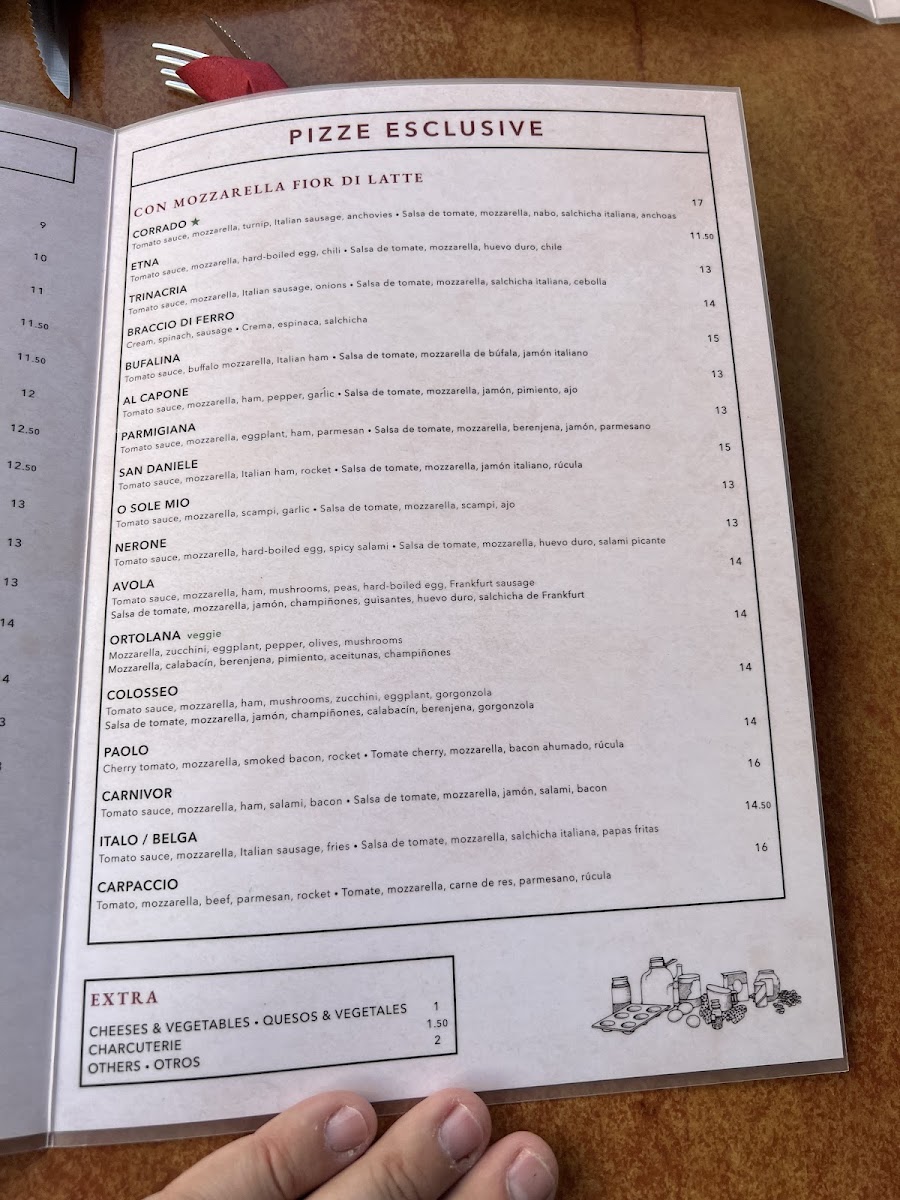 Menu - Il Colosseo photo 2