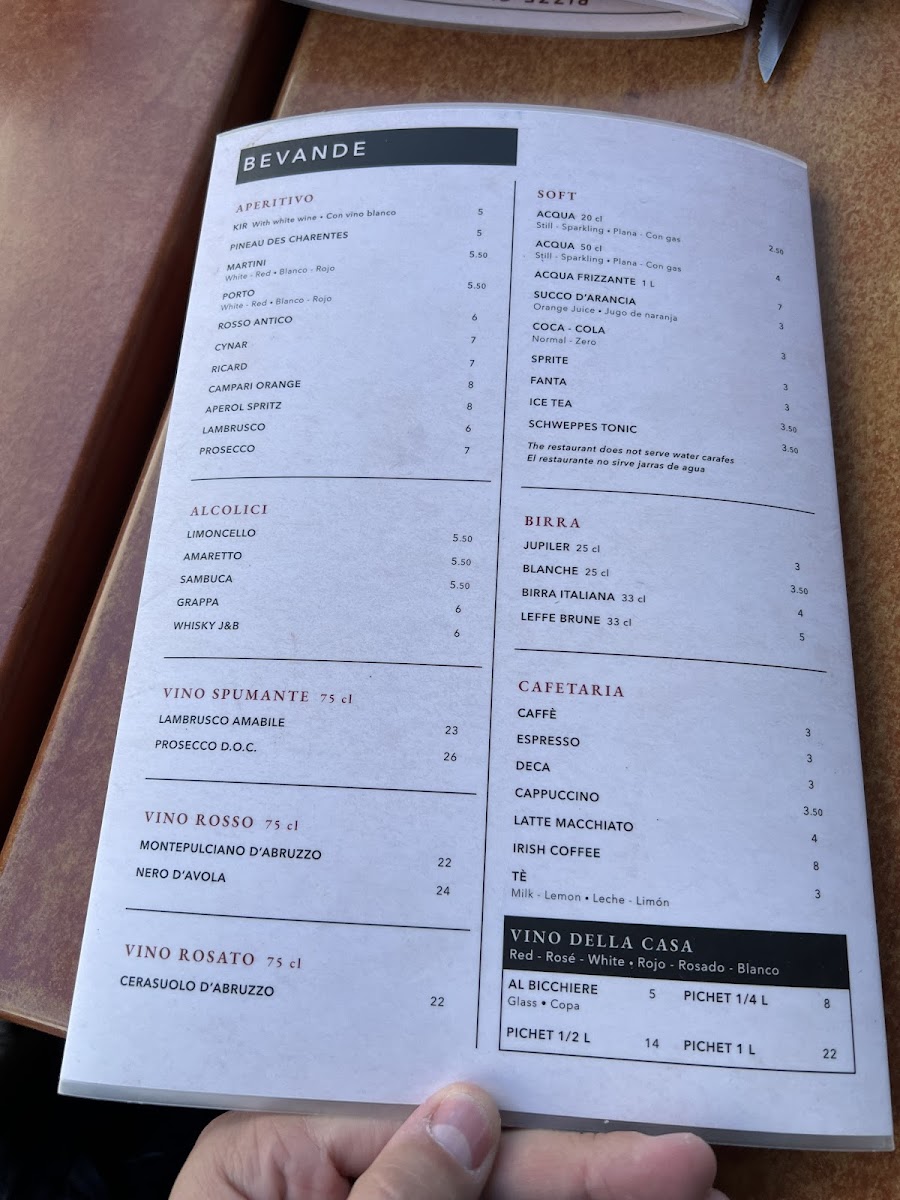 Menu - Il Colosseo photo 3