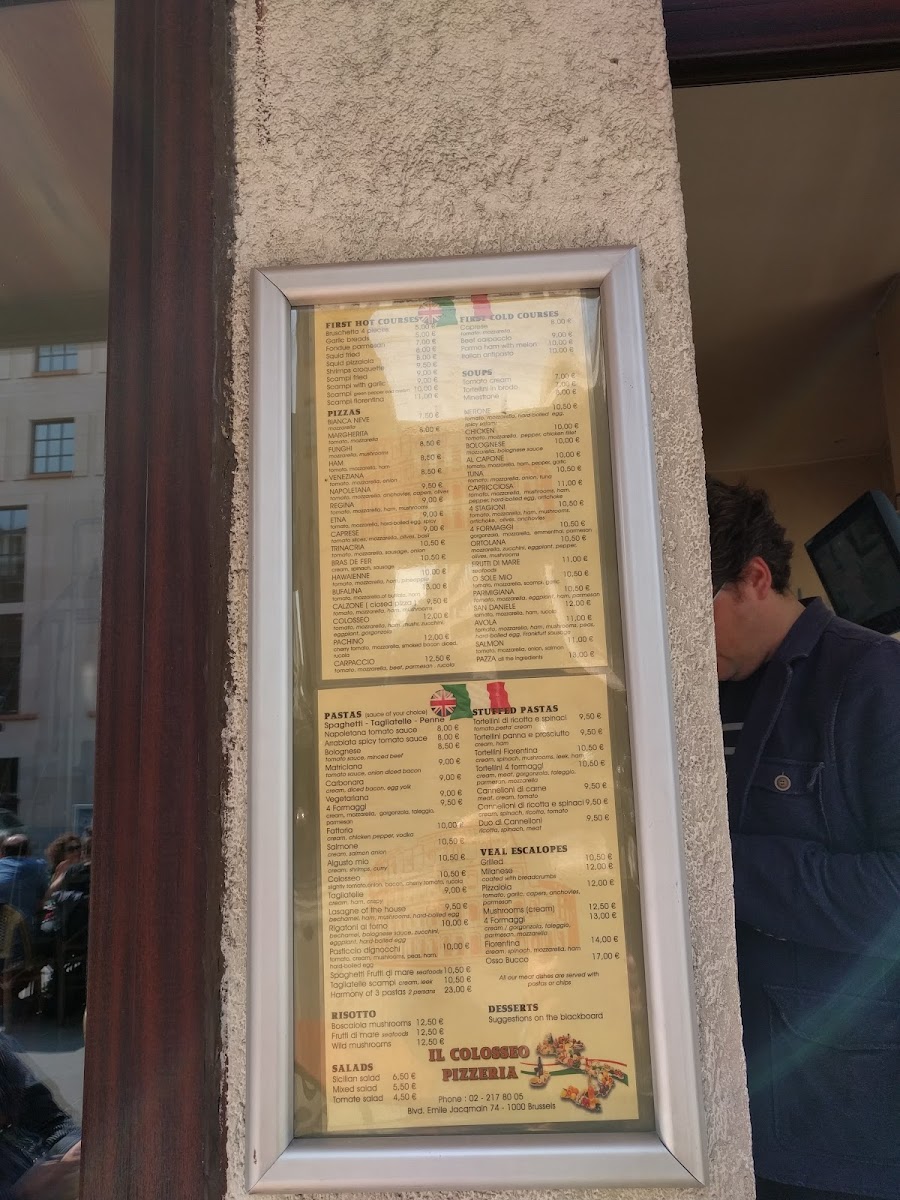 Menu - Il Colosseo photo 9